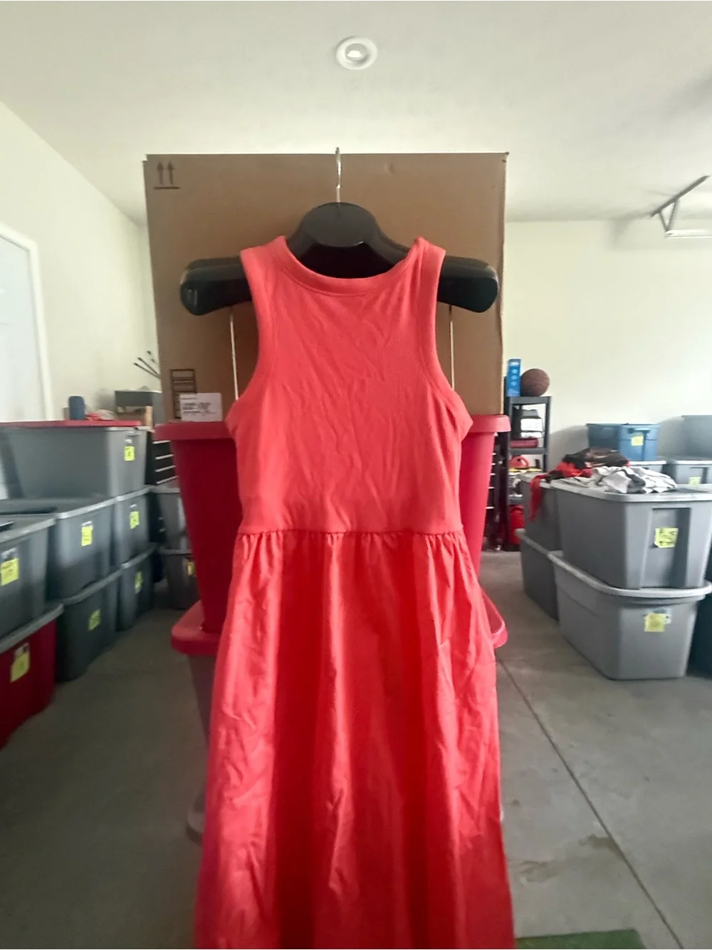 Coral large knee dress mp28